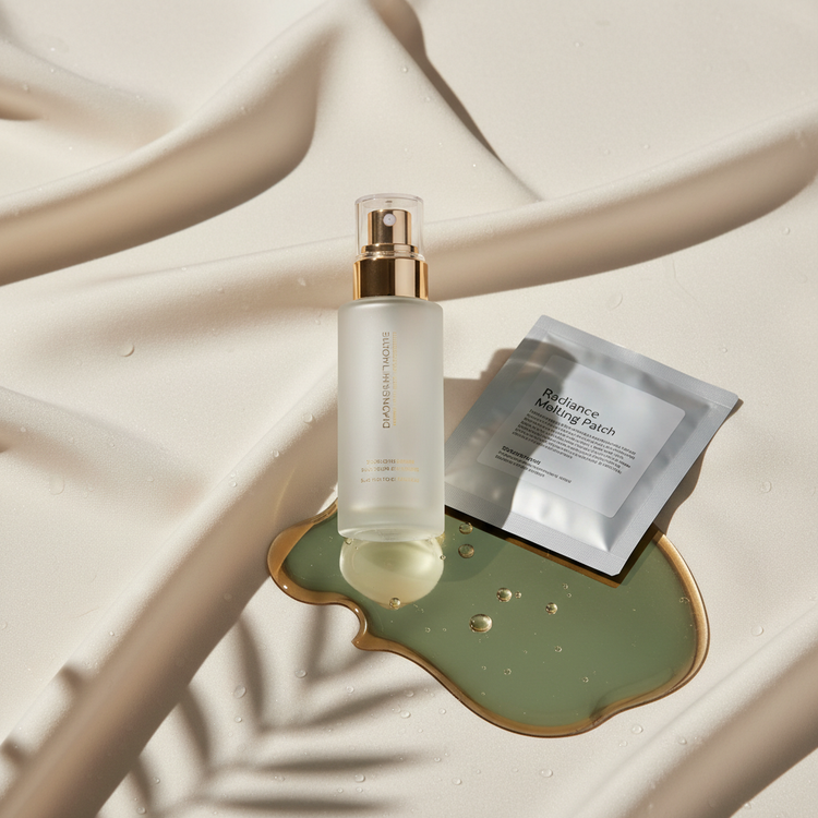 Melting hearts product ritual editorial image