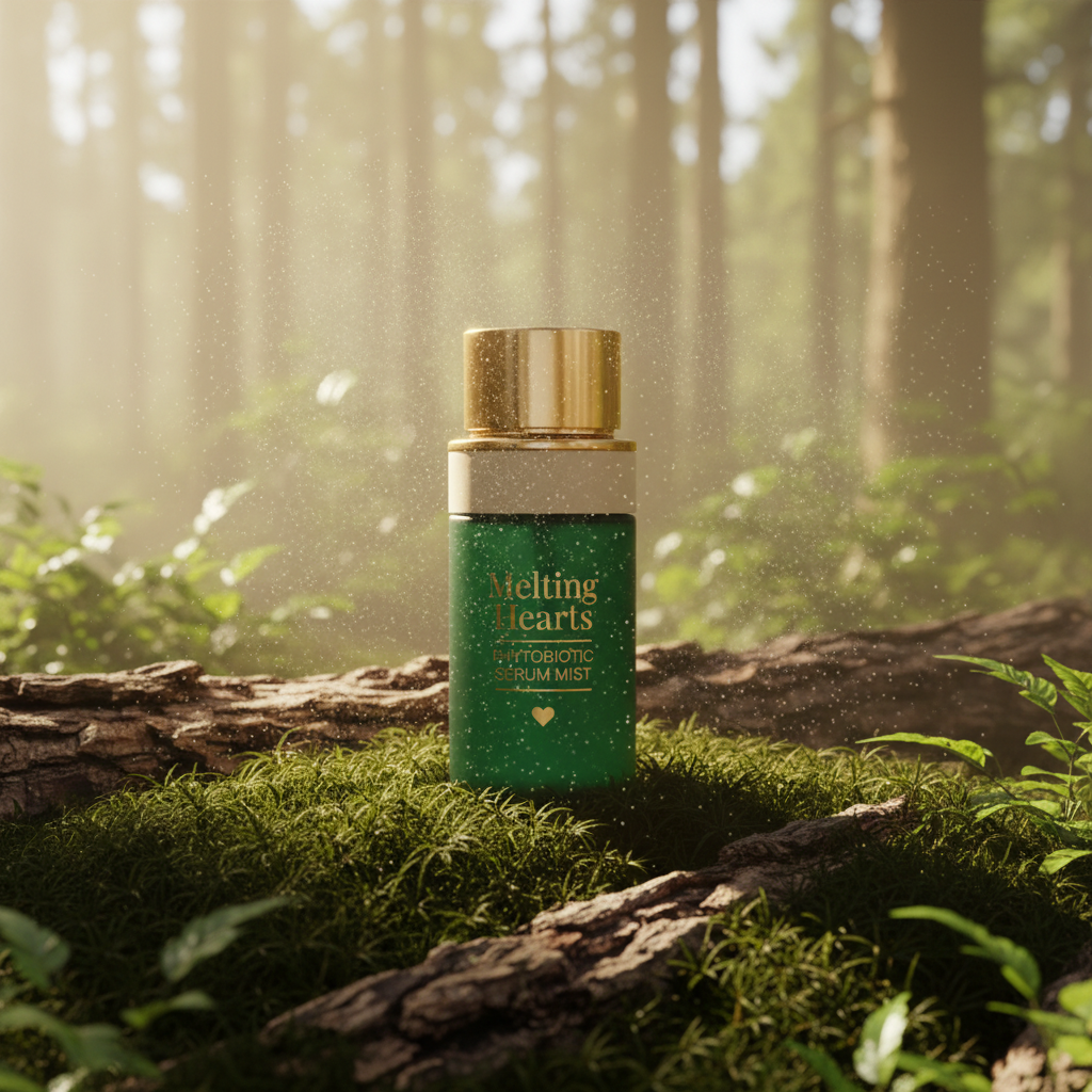 Phytobiotic Serum Mist in a forest setting